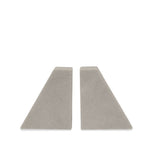 White Marble Bookends