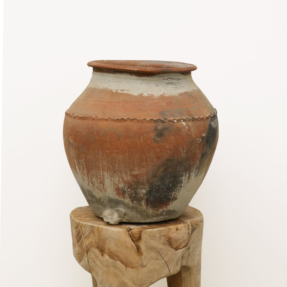 
            
                Load image into Gallery viewer, Vintage Clay Water Vessel
            
        