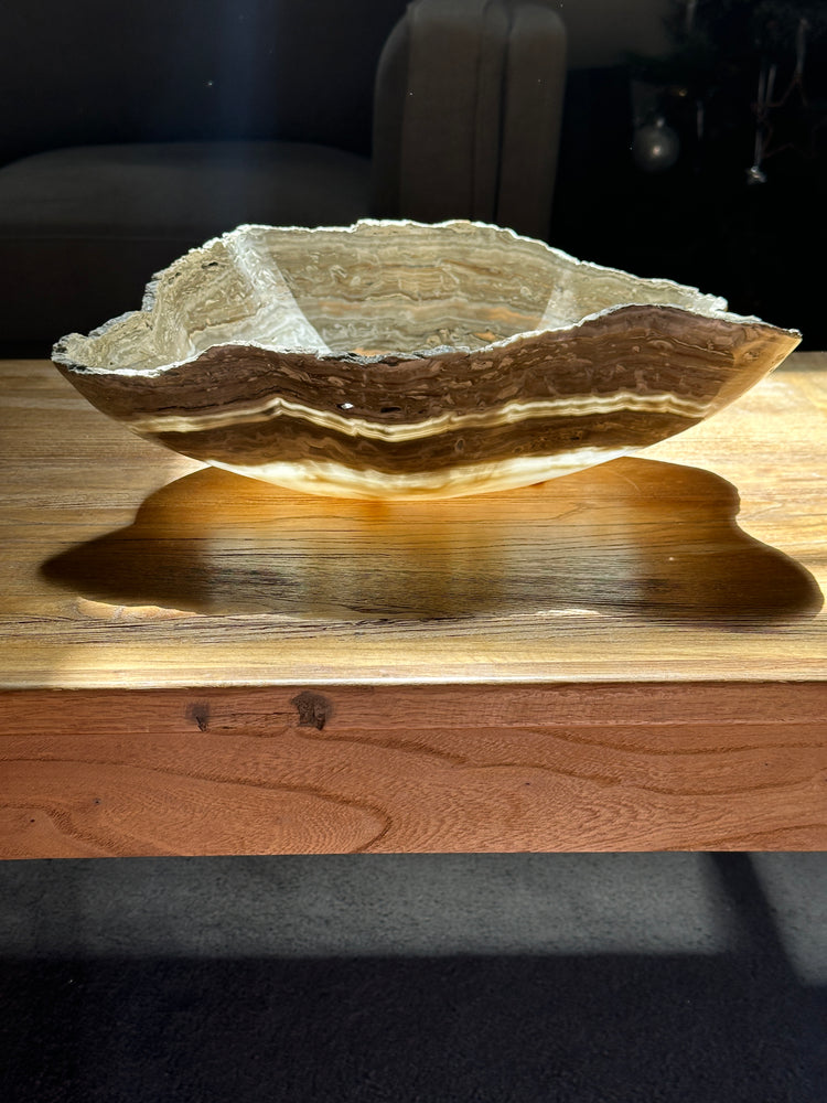 Caesar Onyx Bowl - Centrepiece