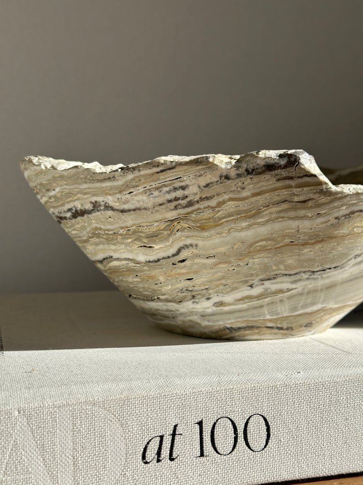 Grey Onyx Bowl - Medium