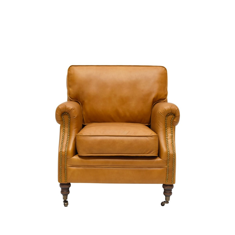 Italian Leather Armchair