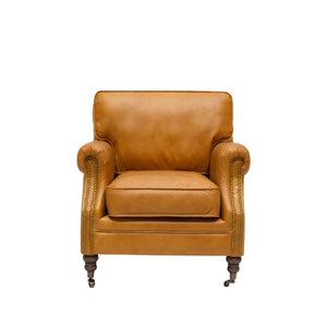 Italian Leather Armchair