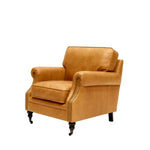 Italian Leather Armchair