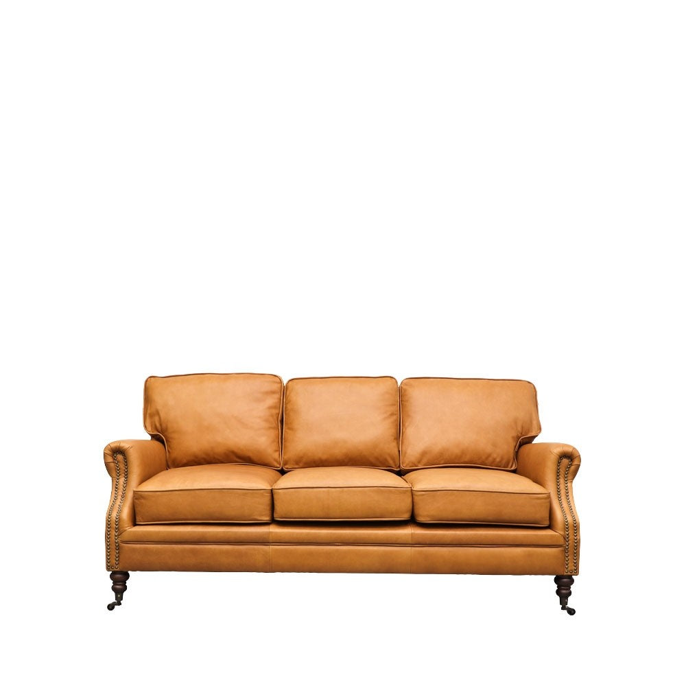 Italian Leather 3 Seater