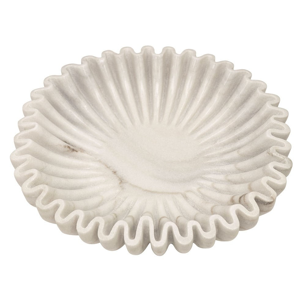 Pleat Marble Bowl