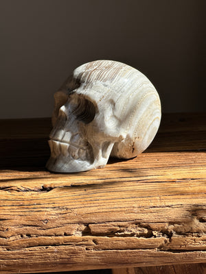 
            
                Load image into Gallery viewer, Grey Onyx Skull
            
        