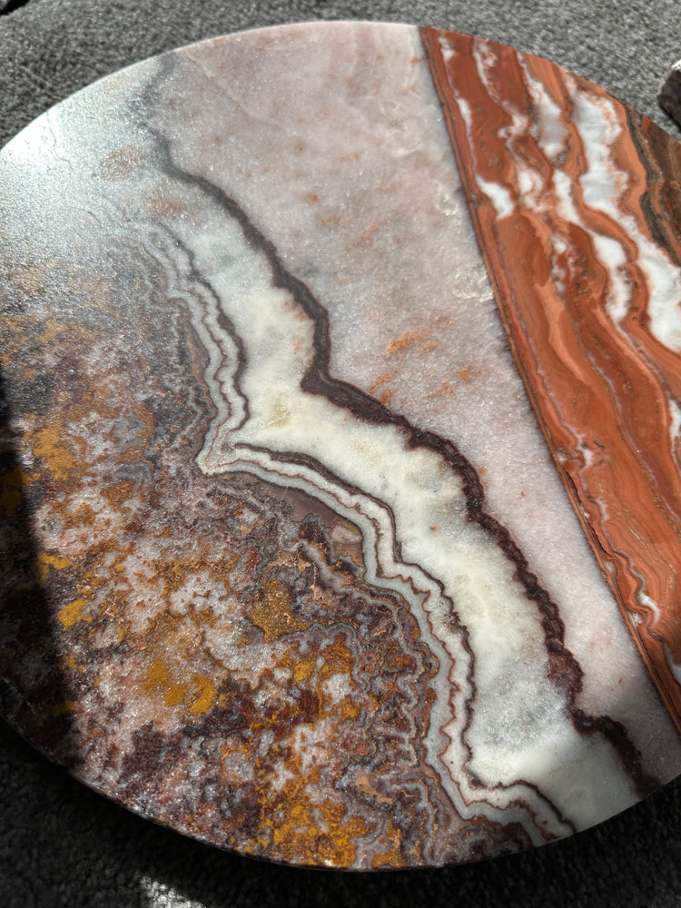 Alba Onyx Table Pink Serpentine