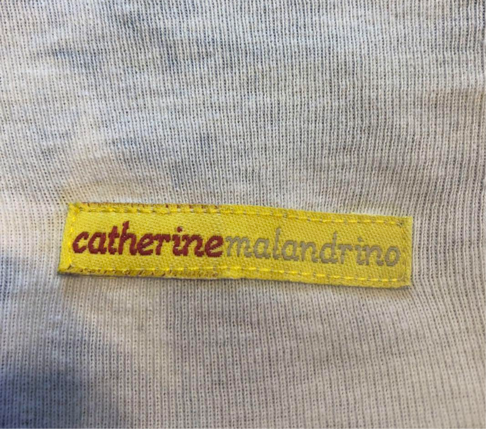 CATHERINE MALANDRINO USA FLAG Y2K TOP | M