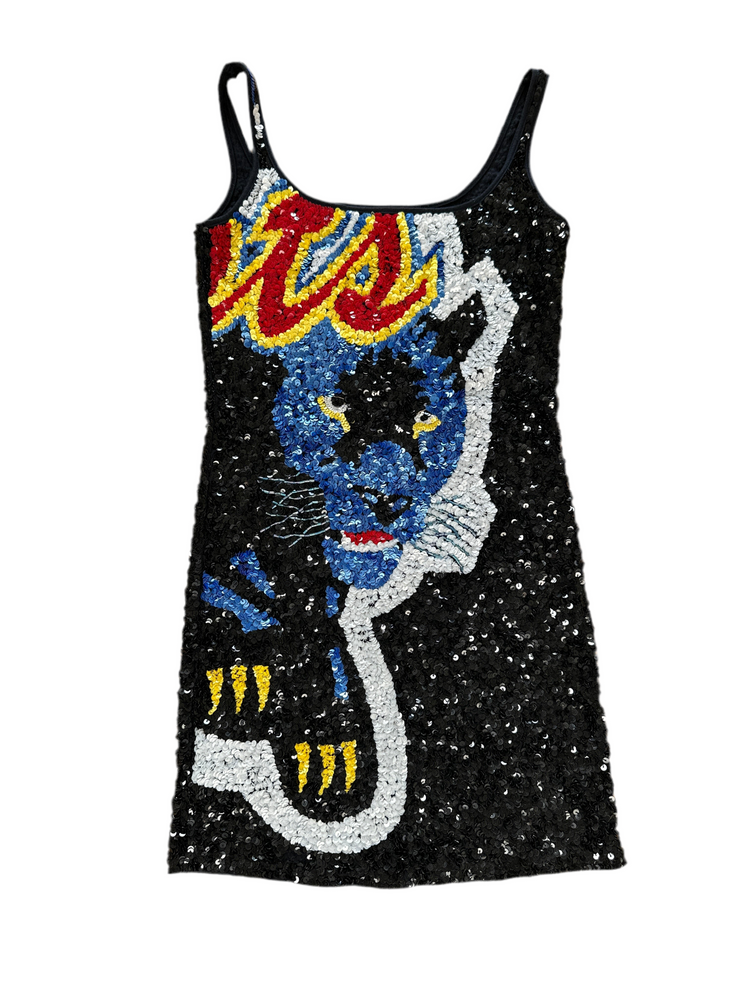RARE MISS SIXTY LUXURY | SEQUIN MINI DRESS | M
