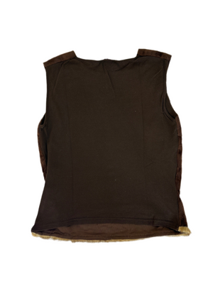 MORGAN DE TOI FUR TOP Y2K RARE | S