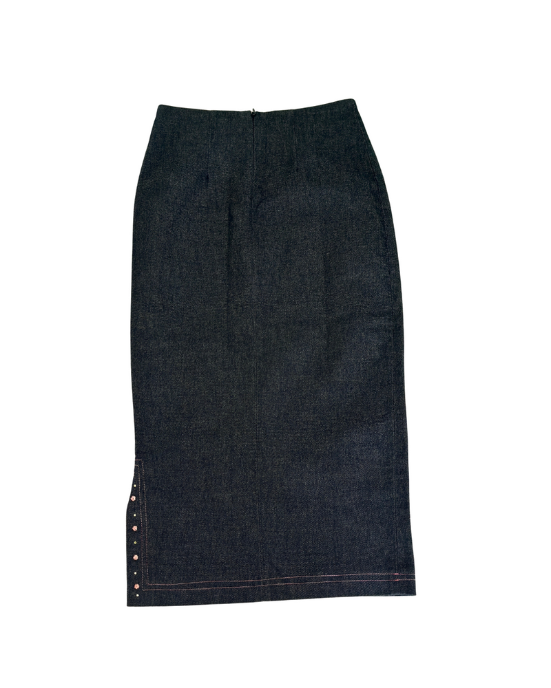 MORGAN DE TOI DENIM PENCIL SKIRT | 7