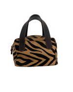 GUIAS PONY HAIR LEATHER BOSTON BAG - Made in Italy