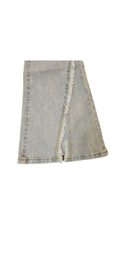 Y2K Flared Denim Lace Up Jeans