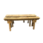 Elm Gate Bench with Aprons