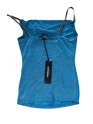 Morgan DE TOI | COWNECK  NEW SHIMMER TOP | S