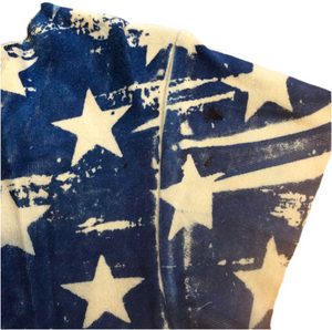 CATHERINE MALANDRINO USA FLAG Y2K TOP | M