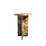 Alba Onyx Table Caramel