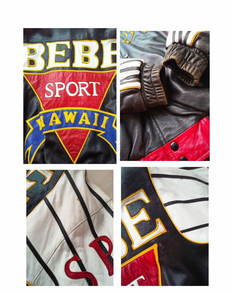 BEBE LEATHER JACKET RARE | M