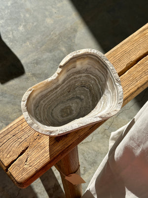 
            
                Load image into Gallery viewer, Grey Banded Onyx Bowl - Medium
            
        
