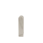White Marble Object - Tall