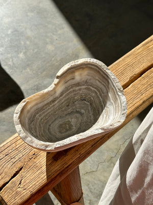 
            
                Load image into Gallery viewer, Grey Banded Onyx Bowl - Medium
            
        