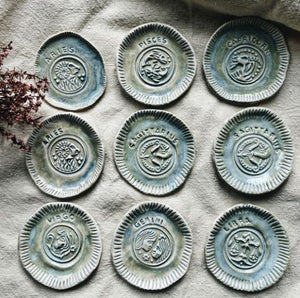 
            
                Load image into Gallery viewer, Star Sign Ceramic Dish - Ocean
            
        