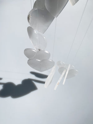 
            
                Load image into Gallery viewer, Onyx Heart Windchime
            
        