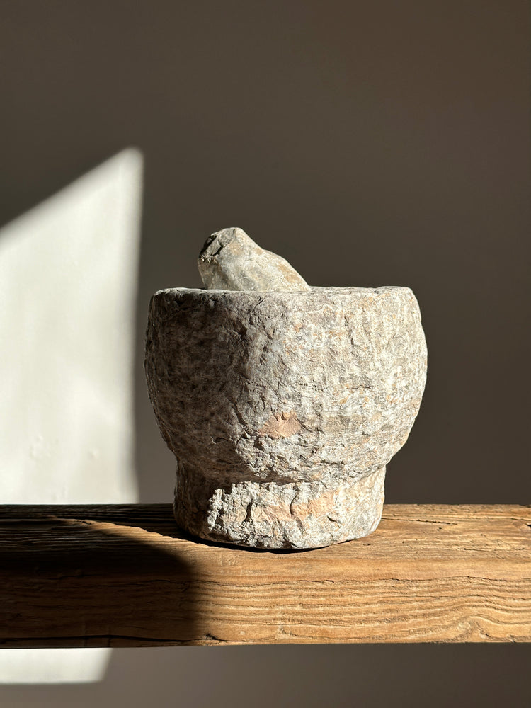
            
                Load image into Gallery viewer, PRE-ORDER Ancient Stone Mortar &amp;amp; Pestle
            
        
